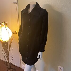 “New Arrivals” Pre-owned Women’s Black Wool Jacket In Size S.  No label.
